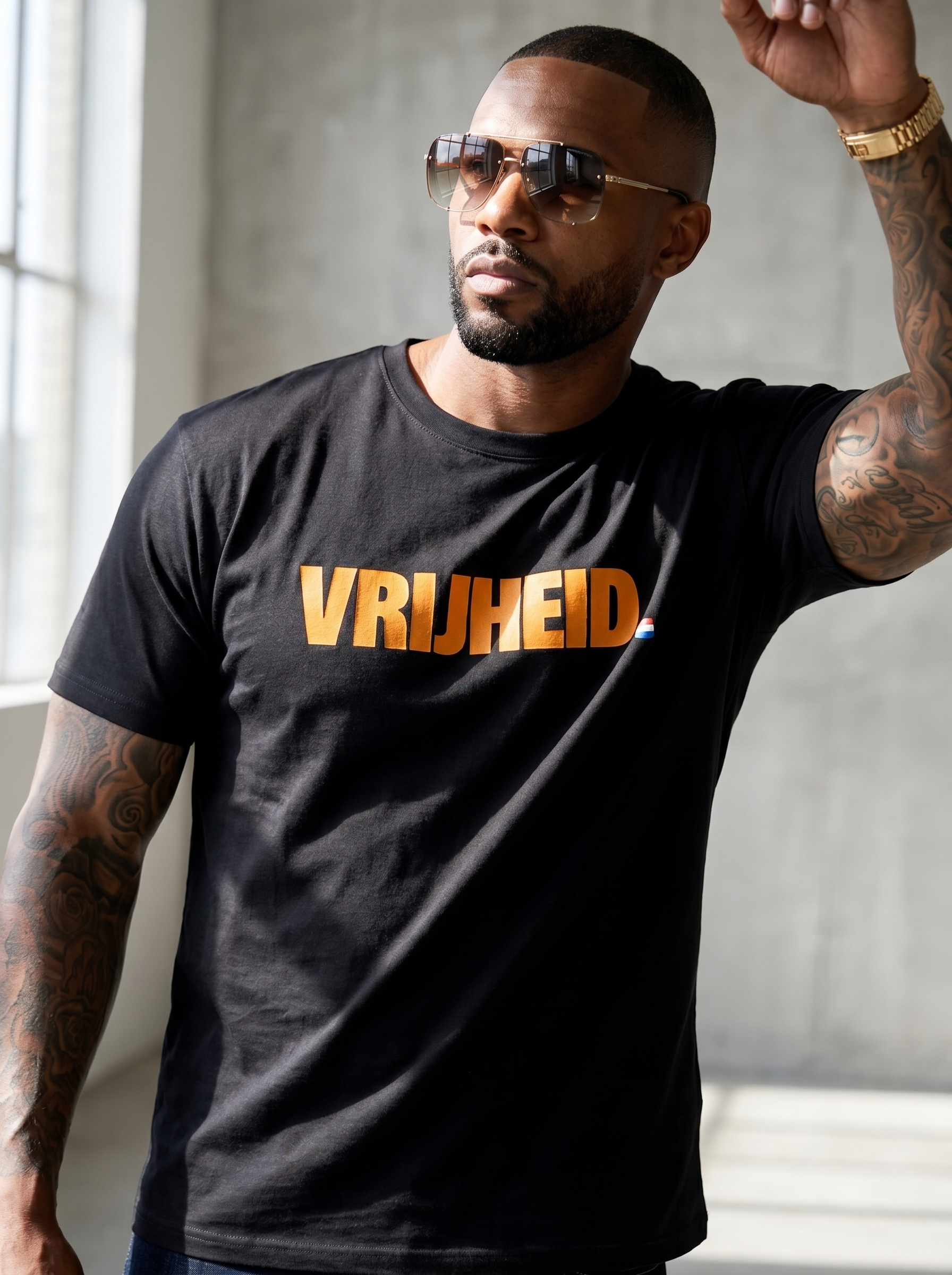 LIVE FREE. - man & vrouw (unisex) t-shirt